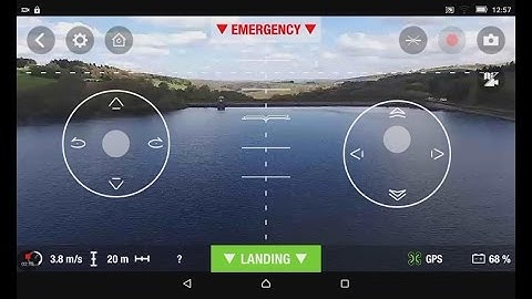 Faulty Sky Controller So Had To Fly Bebop 2 With Tablet Instead
