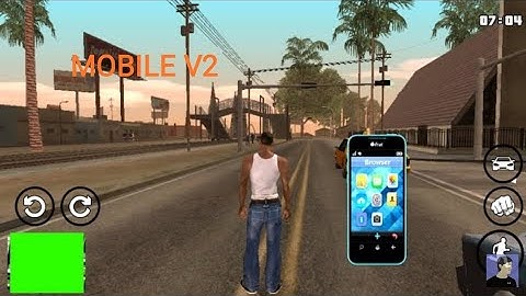 INTRACTABLE PHONE V2  FOR GTA SAN ANDREAS ANDROID | THE CRAZY GAMER
