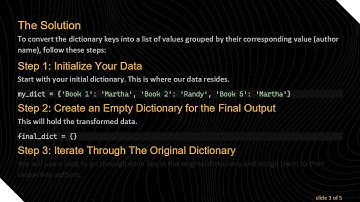 How to Convert Dictionary Keys to Values in Python