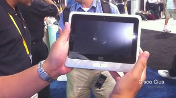 Hands-on Cisco Cius Close-up (HD)