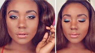 Summer Makeup Tutorial I Bright Summer Look GLAM MAKEUP TUTORIAL 2015