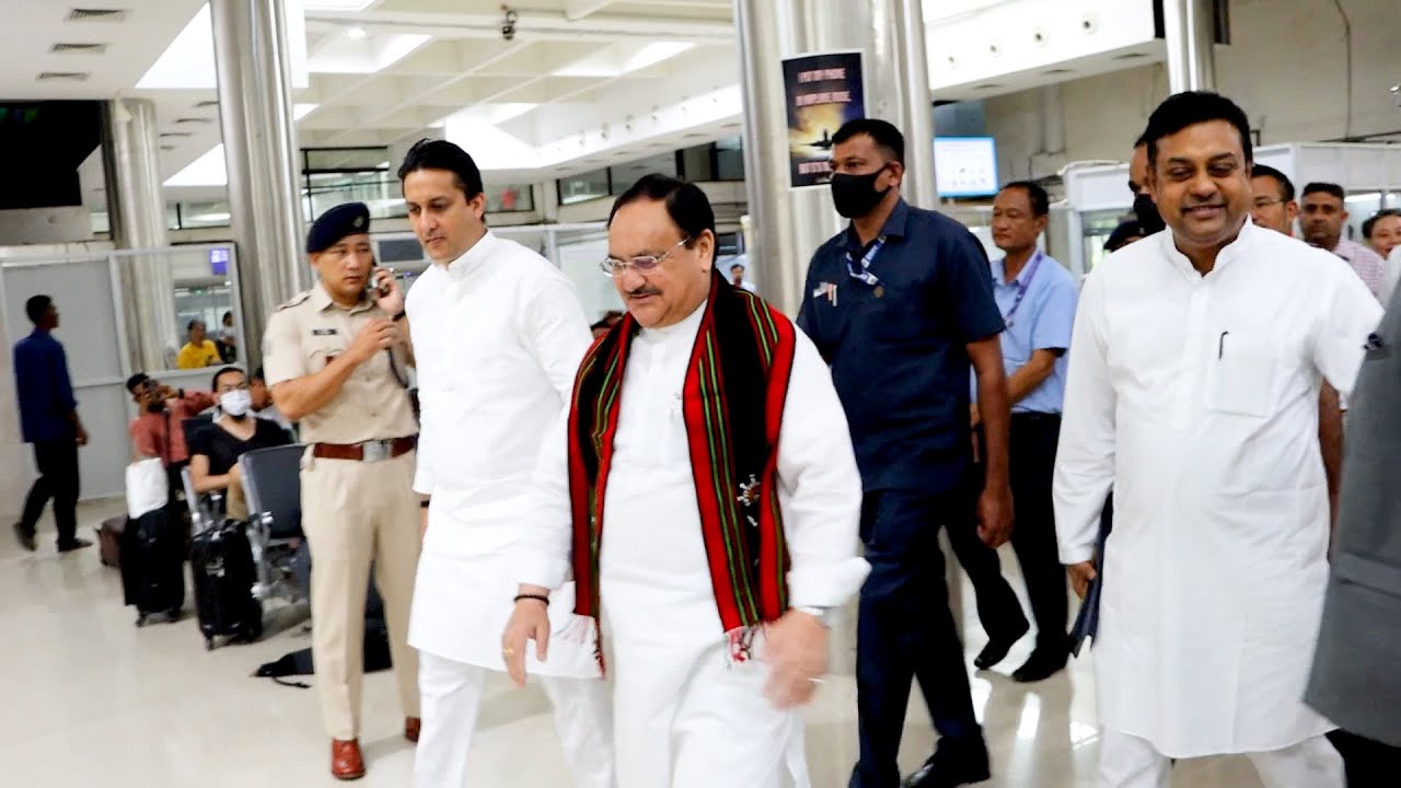 HISTORICAL VISIT TO NAGALAND : SHRI JP NADDA JI BJP NATIONAL PRESIDENT