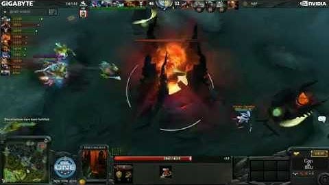 Last moments of NiP - Empire Game 2 at ESL New York Europe Qualifiers