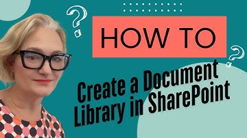 How to Create a New Document Library in SharePoint
