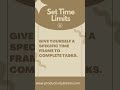 How to Manage Time l Tips to Manage Time