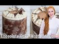 How to Make a Chocolate Cake Wrap & Decorations - For Decorating Cakes & Desserts!!