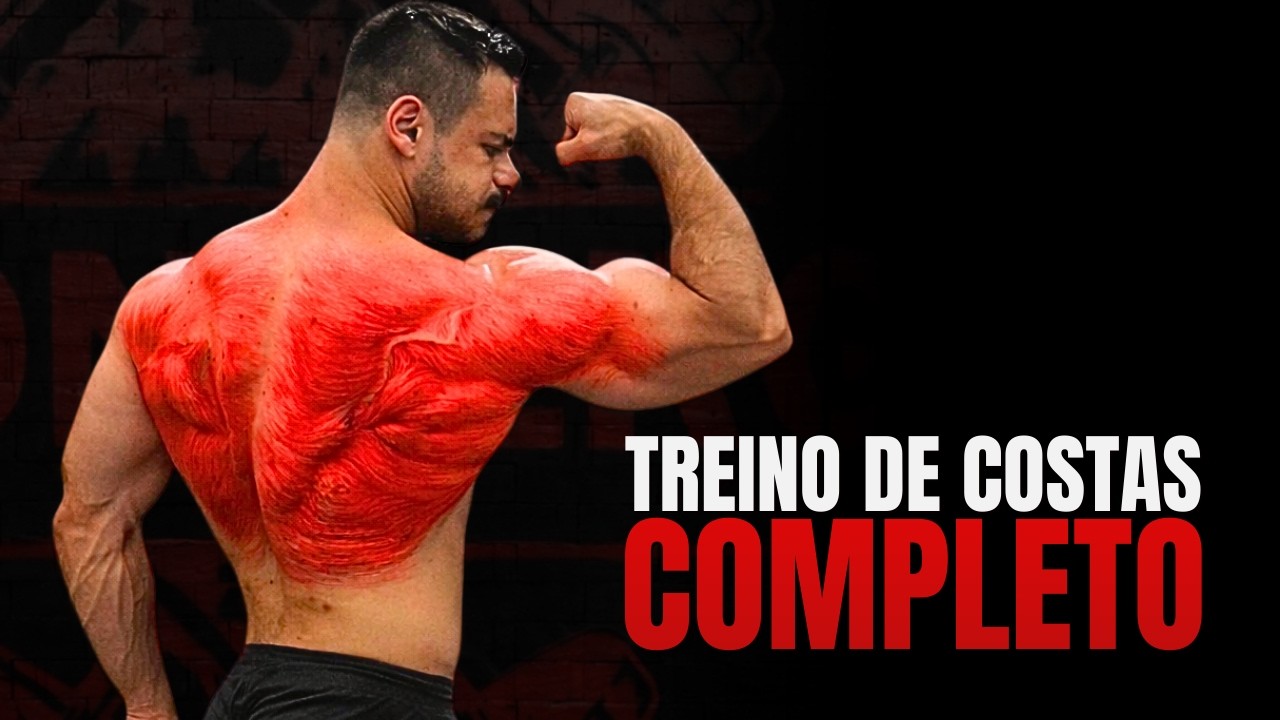 Os ÚNICOS 3 exercícios de COSTAS que você precisa (treinando por completo)