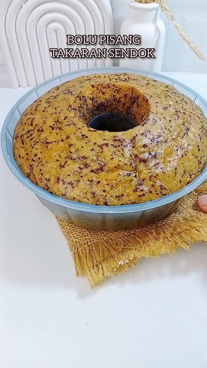 Bolu Pisang Takaran sendok #resep #bolu #bolupisang