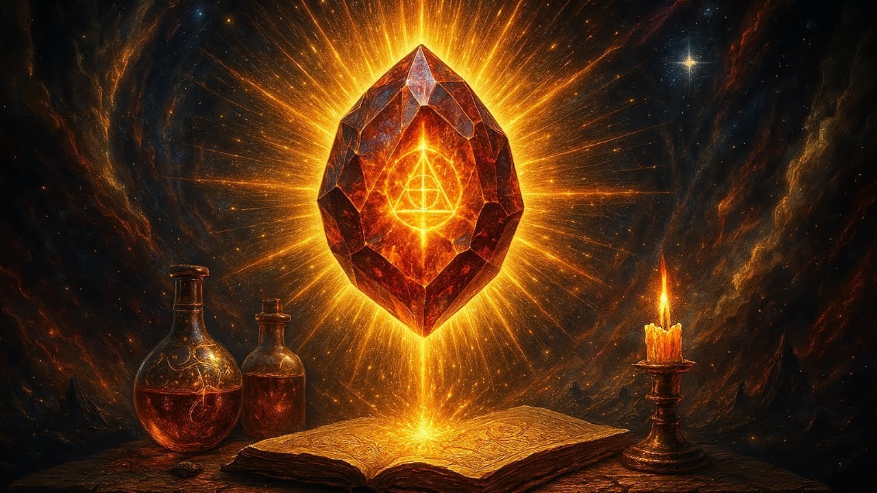 The Radiant Philosopher's Stone: Alchemy's Ultimate Quest for Enlightenment