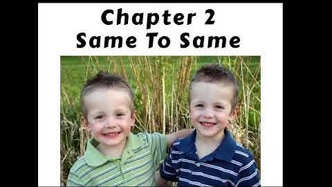 Chapter— Same to Same | Class III | EVS | Renu Kherajani