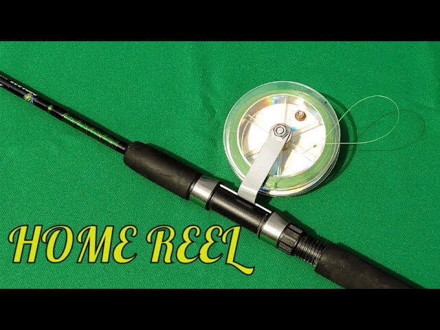 How To Make a Mini Fishing Rod and Reel at Home,Heavy Duty