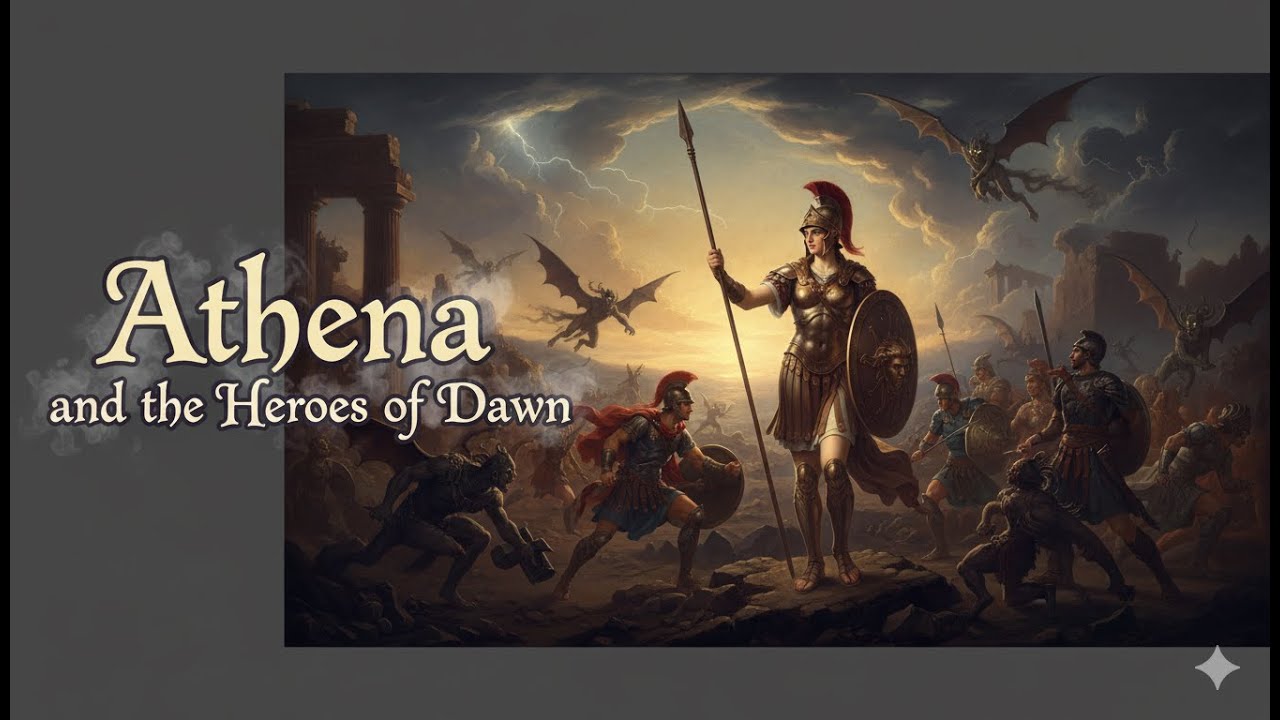 Athena and the Heroes of Dawn | Mythology Podcast Storytelling Series