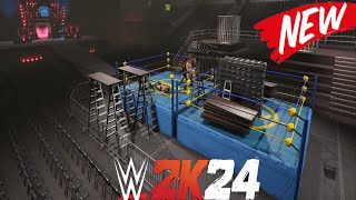 FIRST LOOK AT A NEW HIDDEN WCW ARENA COMING SOON IN WWE2K24+HUGE MYFACTION UPDATE