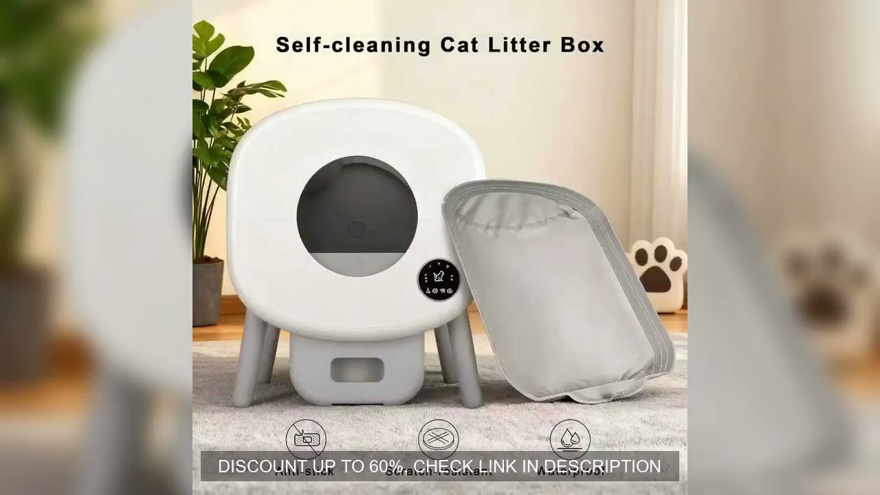 Automatic Cat Litter Box Replace Accessories Soft Fabric Liner  Smart Cat Litter Box Accessories Sof