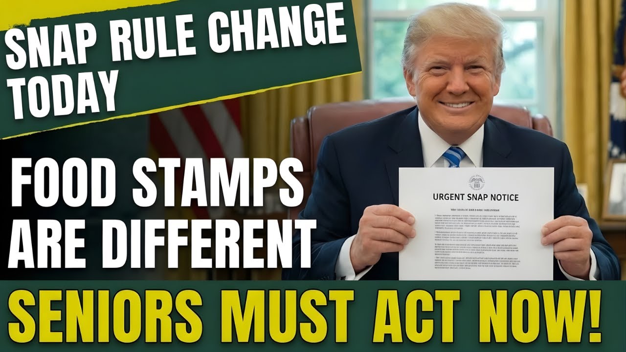 URGENT: New SNAP Rule Takes Effect TODAY — Major Change for Food Stamp Recipients