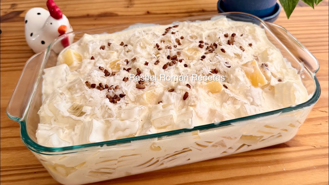 POSTRE FÁCIL EN 1-2-3 A TODOS LES ENCANTARÁ 👩‍🍳