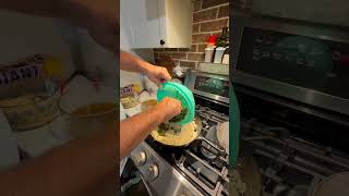 Shawn and Amy make COLLARD GREEN DIP.