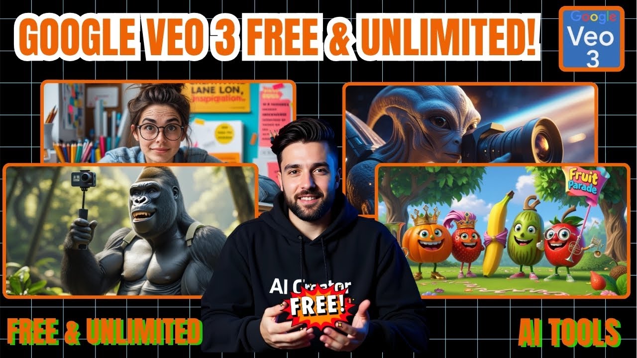 How to Make Unlimited AI Videos FREE with Google VEO 3 | No Credit Card ...