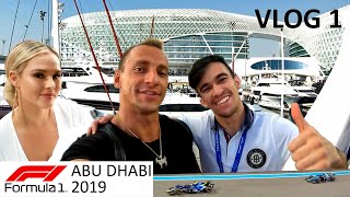 I met Vitaly and Kinsey in F1 Grand Prix Abu Dhabi. VIP Yacht party with famous people