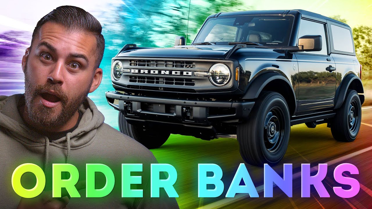 2023 Ford Bronco Order Bank REOPENING DETAILS REVEALED! YouTube