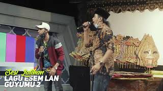 SESI LATIHAN LAGU ESEM LAN GUYUMU 2 SEBELUM PENTAS DI JTV SURABAYA