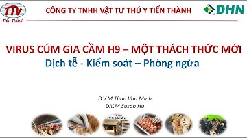 Cúm gia cầm độc lực thấp H9 - Một thách thức mới với ngành chăn nuôi gia cầm.