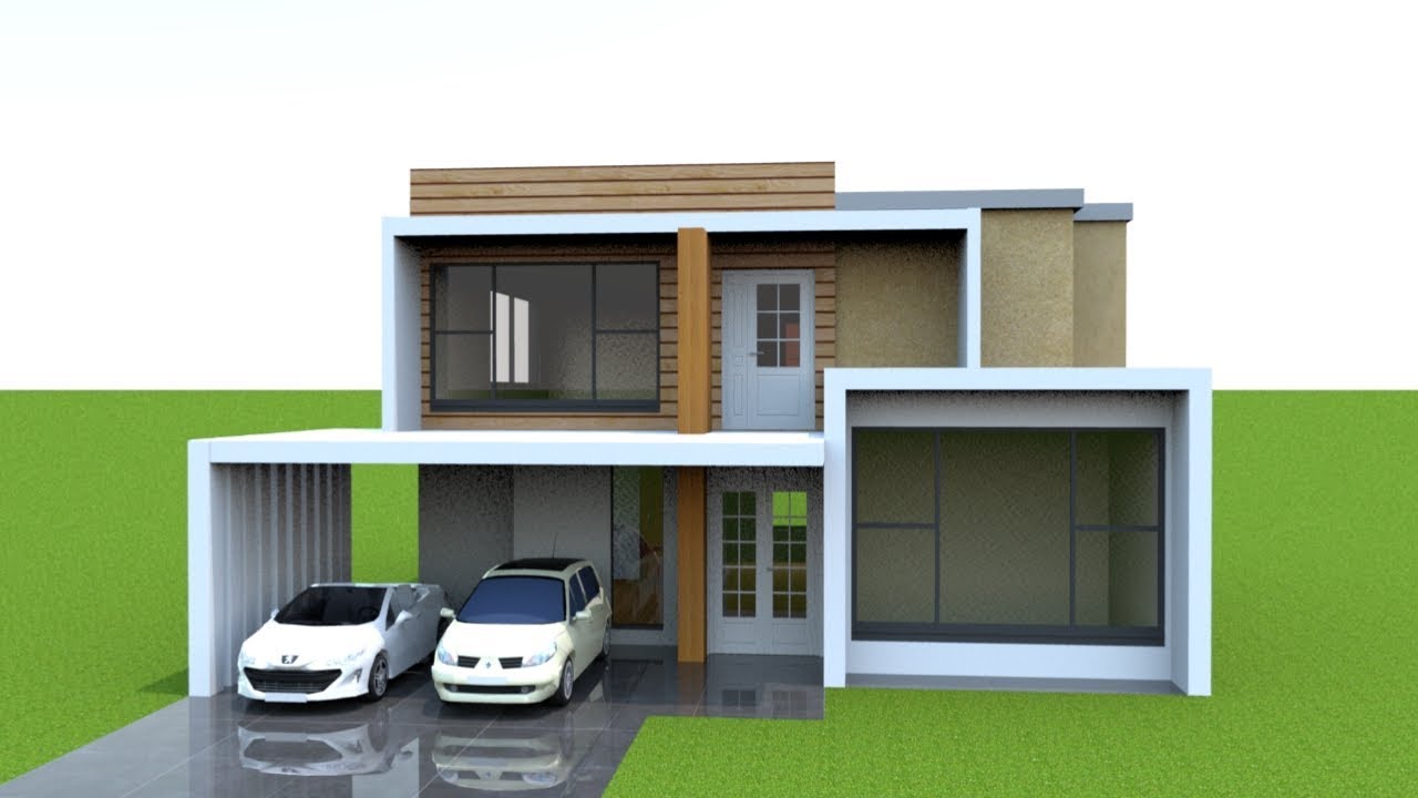 HOUSE PLAN WITH 3D WALK THROUGH INTERIOR & EXTERIOR 3D FLOOR PLAN