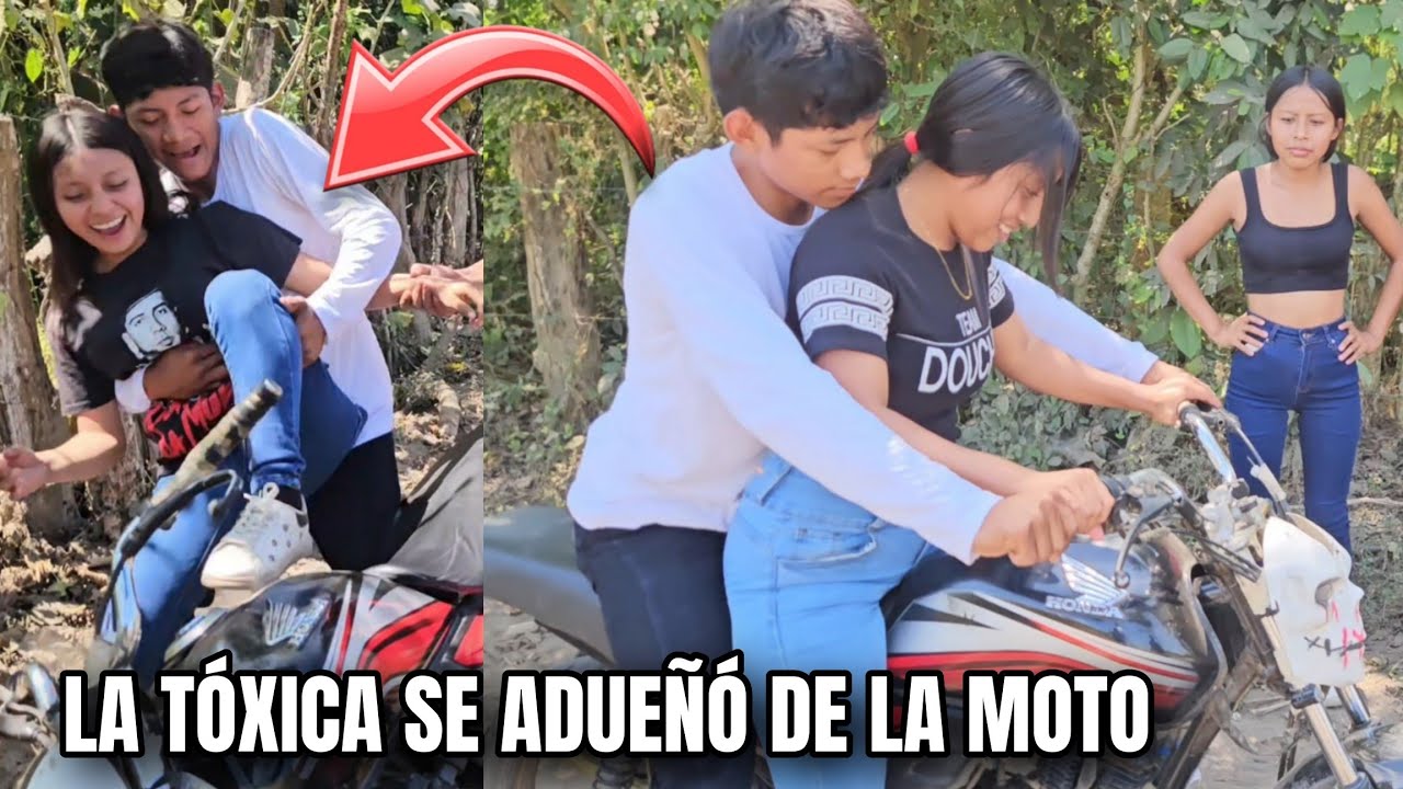 Merlin En La Cara De Estrella Le Pidió A Denis Que Le Enseñara A Manejar Moto