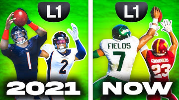 Scoring a Spectacular Catch with Justin Fields in EVERY Madden!