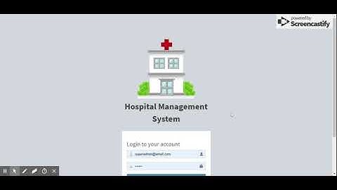 Hospital management system MVC .net C#