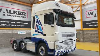 New In Stocklist For Sale: DAF XF106 460 SUPERSPACE *EURO 6* 6X2 TRACTOR UNIT – 2016 - HX16 DDO