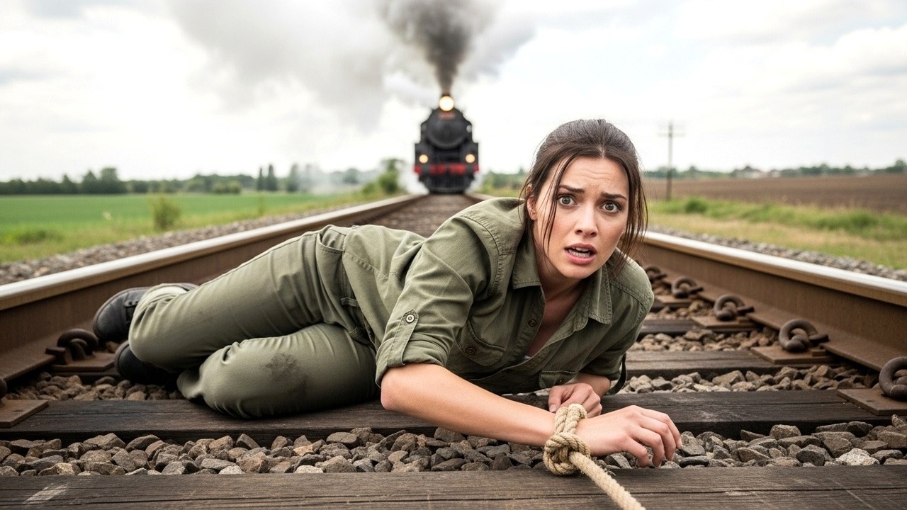 Przywiązali ją do torów – Navy SEALs udowodnili, że są szybszi niż pociągi