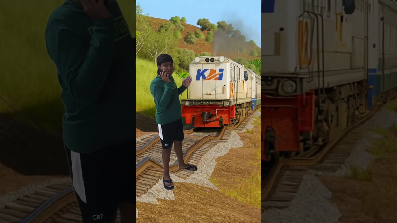 Funny Train Vfx Magic Shortsfeed Vfxshorts