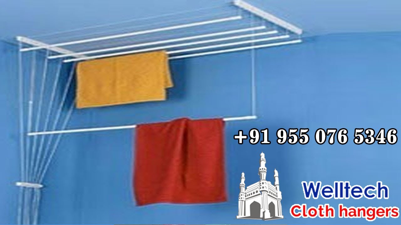 Welltech Pulley System Cloth Hanger