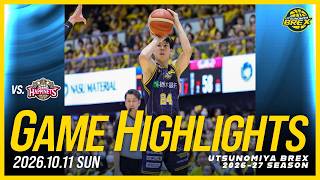 【HIGHLIGHTS】2026-27シーズン 10/11(日) 秋田ノーザンハピネッツ戦