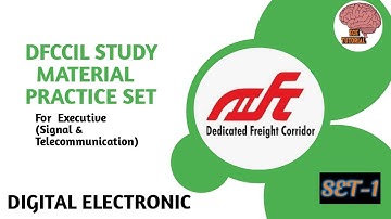Dfccil Executive Signal & Telecommunication Important Practice Set | Dfccil 2021 | #ecetutorial