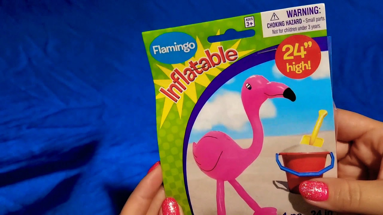 Flamingo Inflation INFLATABLE FLAMINGO INFLATION!!! - YouTube