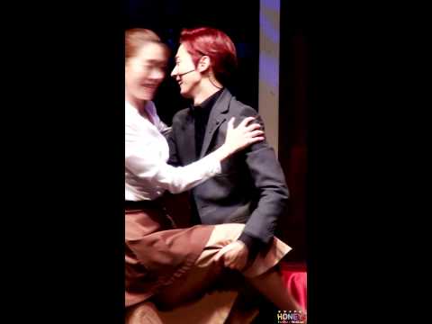 140807 뮤지컬 카페인 막공 커튼콜 천지 (찬희)