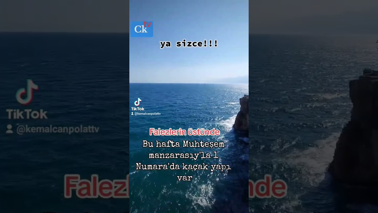 hic böyle manzarali kacak yapi gördünüzmü 