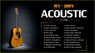 90s 2000s Acoustic Rock Ballads - The Best Rock Of All Time