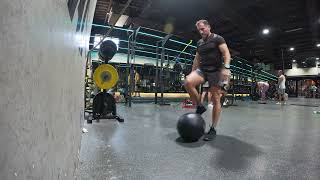 Exercise Library - Ball push up to pop up chest pass