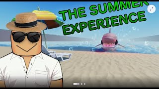 I tried to get the escape ending, but the shark killed me! (Roblox summer experience) screenshot 4