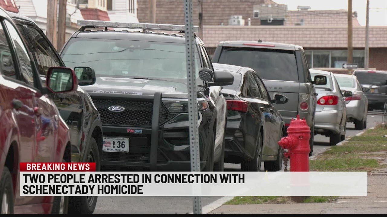 Two people arrested in connection with Schenectady homicide - YouTube