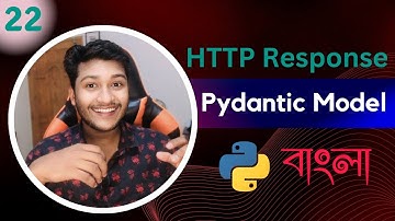 🧑🏻‍💻 Python API Development #22 Response Model | In Bangla 2024 | By ST Sabbir