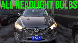 How to Replace Headlight Bulbs - Mazda CX-5 (2012-2016)