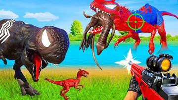 Dinosaur Hunter Escape/Shoot Android Gameplay | Dino Hunt #8