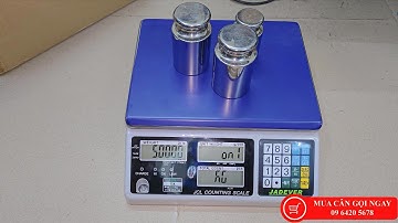 Hướng dẫn hiệu chuẩn, calib cân JCL hãng Jadever dễ thực hiện
