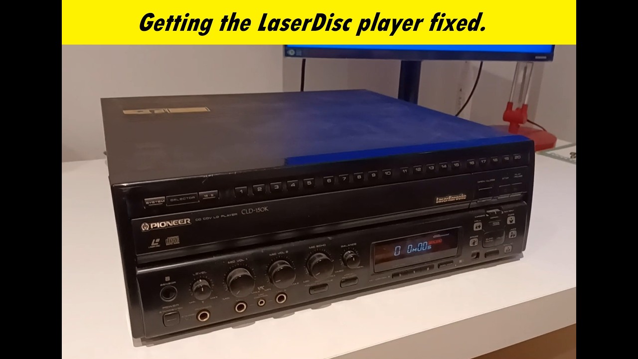LaserDisc and chill | A new LaserDisc player part III - YouTube