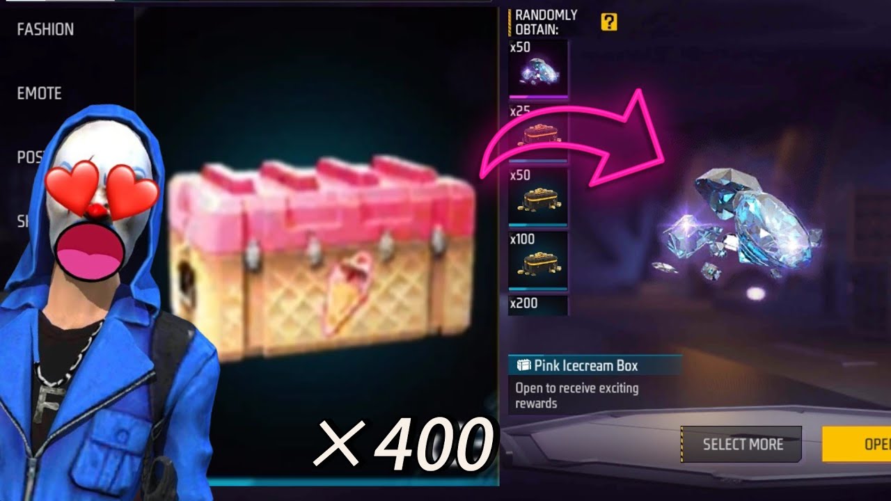 Grand Opening 400 Loot Crates In Free Fire!🗿🍷