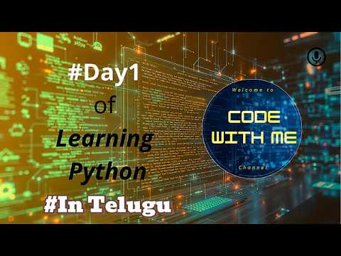 Python Day 1: Introduction, Interpreter & Print/Input Functions 🐍 | Code With Me